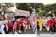 Gaungkan Tempe Goes to UNESCO, Kowani gelar fun walk 10.000 langkah