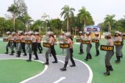 Polres Natuna latih personel dengan kemampuan Dalmas