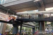 Ini alasan Pramono bongkar satu JPO viral "Love-Hate" di Rasuna Said