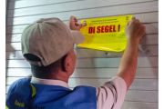 Perumda Pasar Makassar segel kios menunggak bayar sewa