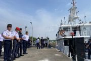 Bakamla latihan bersama "coast guard" Malaysia dan Singapura di Kepri