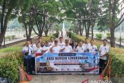 Isi Kemerdekaan dengan aksi nyata, Lapas Pekanbaru ikuti aksi bersih serentak Kanwil Ditjenpas Riau