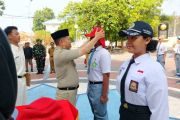 Jelang HUT RI, Paskibraka Kepulauan Seribu&nbsp;ikuti pemusatan&nbsp;latihan