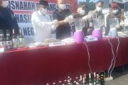 Kejari Pasaman Barat musnahkan barang bukti dari 56 perkara tindak pidana