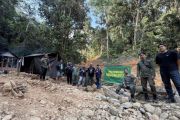 Tambang emas ilegal di hutan perbatasan Tabalong - Kalteng ditertibkan