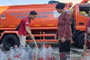 BPBD Temanggung rutin salurkan air bersih bagi 6.523 jiwa terdampak kekeringan