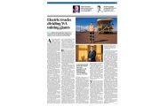 XCMG's Electric Mining Push Featured in The Australian Financial Review