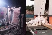 Sejumlah bangunan di Kota Bima NTB rusak terdampak gempa M 7,7 di NTT