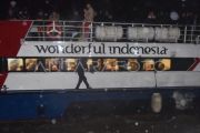 Evakuasi kapal Mentawai Fast di Padang
