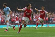 Arsenal juara Community Shield 2026 usai taklukkan Manchester City 3-0