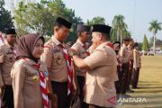 Wabup OKI minta gerakan Pramuka jadi pelopor pencegahan karhutla