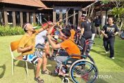 Penyandang disabilitas di Bali ikuti lomba latih fisik sambut HUT RI