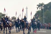 Kirab Bendera Pusaka awali peringatan HUT 81 RI di Jakarta