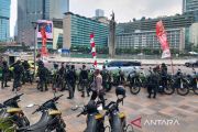 Demo mahasiswa di Bundaran HI dan Monas, Polres Jakpus turunkan 6.962 personel