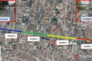 Dishub DKI lakukan rekayasa lalu lintas di Jalan Kramat Raya Jakpus