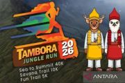 TN Tambora gelar ajang lari 40 kilometer dari laut hingga kaldera