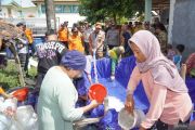 BPBD Lamongan salurkan air bersih ke 15 desa terdampak kekeringan