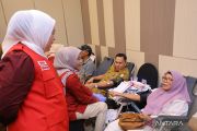 PMI Palembang gandeng Novotel Hotel gelar donor darah masal