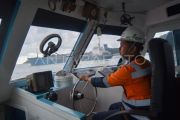 Operasional kapal pandu dan tunda di Teluk Bayur