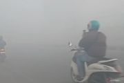 Kabut asap "rembes" ke Kota Seribu Sungai Banjarmasin Kalsel