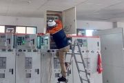 PLN pasang meter utama dan pembanding di Gardu Induk Kubu di Karangasem