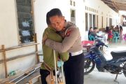 Polres Bintan serahkan bantuan kaki palsu ke seorang buruh tani