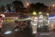 Kronologi Jeep terbakar yang tewaskan dua orang di Tol Jagorawi