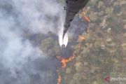 TNI AU berupaya padamkan karhutla di Palembang