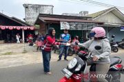 Meriahkan HUT RI dan partai, Demokrat Barsel gelar lomba rakyat dan bagikan masker