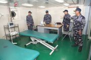 KRI dr. Soeharso memperkuat layanan kesehatan pascagempa di Manggarai NTT
