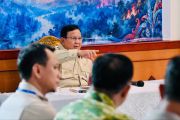 Prabowo steps up fight against Central Kalimantan forest fires