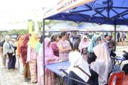 Pasar murah digelar empat hari pekan ini di Pekanbaru, diimbau gunakan masker