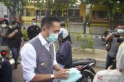 Wali Kota Palembang bagikan 16.500 masker secara gratis