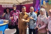 Gubernur Jateng tinjau layanan KUR dan KPR Bank Jateng di Pameran UMKM