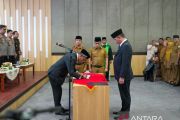 Bupati Solok Lantik Masheri Yanda Boy sebagai Pejabat Sekretaris Daerah