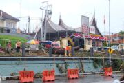 Dukung Konsep Kota Terintegras, Pemkot Bukittinggi revitalisasi Taman DPRD