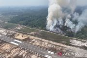 Sepekan lebih penerbangan ke Muara Teweh dibatalkan akibat kabut asap