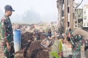 Denzipur 8/GM mulai buat dua titik sumur bor atasi karhutla di ring 1 bandara