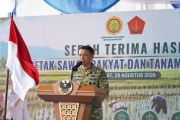 Danrem 043/Gatam: Hasil cetak sawah rakyat sudah mulai dimanfaatkan