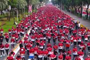 Sekitar 12.000 pelari merayakan kemerdekaan di Merdeka Run 2026