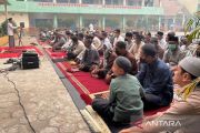 Ratusan warga Muhammadiyah Barito Selatan shalat Istisqa memohon turun hujan