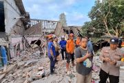 GOR bulu tangkis di Brebes roboh, tewaskan tiga orang