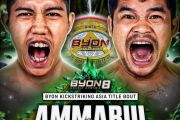 Ammarul juarai BYON Kickstriking Asia setelah kalahkan Jeka Saragih