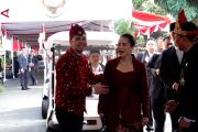Mengintip ragam busana daerah pejabat kabinet pada HUT RI di Istana
