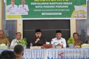 6.017 Keluarga di Padang Panjang terima 180 ton beras, Wako dorong penerima bangkit dari kemiskinan
