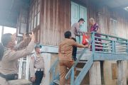 Polisi Muara Enim edukasi warga door to door cegah karhutla