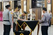 Kapolri pimpin serah terima jabatan Astamaops dan Kapolda Sulut