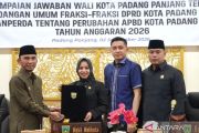 PAD Turun 13,87 Persen, Pemkot Padang Panjang Klaim APBD perubahan 2026 fokus pulihkan kota pascabencana