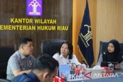 Kanwil Kemenkum Riau dorong pemerataan akses bantuan hukum untuk pemenuhan HAM