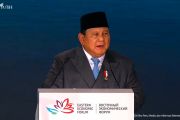 Prabowo berpidato sebagai tamu kehormatan utama EEF ke-11 di Rusia